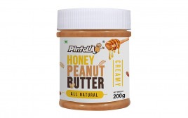 Pintola Honey Peanut Butter All Natural Creamy  Plastic Jar  200 grams